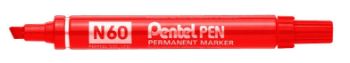Picture of Pentel N60 Chisel Point   Permanent Marker (metal case)