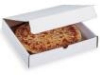 Picture of Pizza Box 9in Plain White Cardboard 