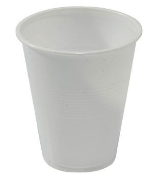 Picture of Cup Plastic White Water Cup (180 / 200ml)