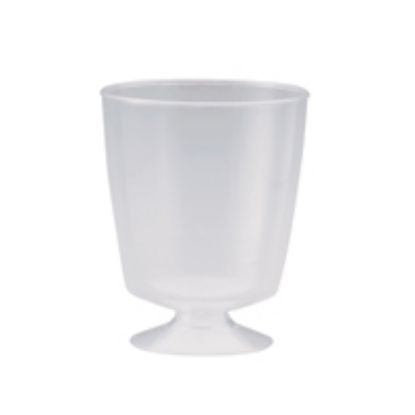 Picture of Wine Goblets 175-185ml Clear Plastic 