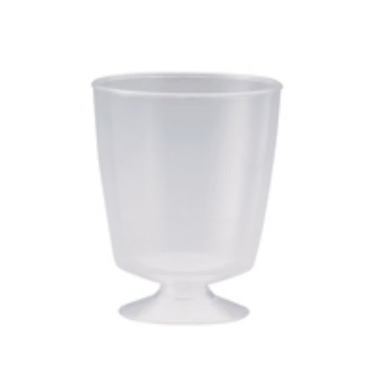 Picture of Wine Goblets 175-185ml Clear Plastic 
