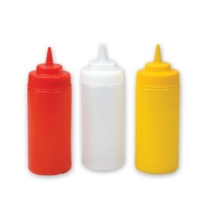 Picture of Sauce Bottle 480ml/16oz Soft Plastic Large Opening 