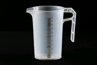 Picture of Measuring Jug Clear Plastic with 10ml Markings - 1 Litre