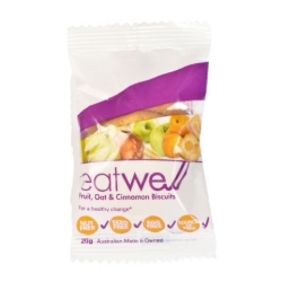 Picture of Eatwell Oat Fruit & Cinnamon Cookie (twin pack)