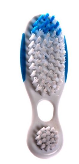 Picture of Nail Brush Gripits White Sabco