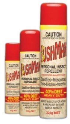 Picture of Bushman Personal Insect Repellent 40%Deet Aerosol 130gm