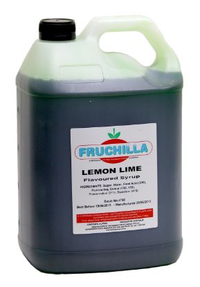 Picture of Fruchilla Slush / Granita Base Flavours - Lemon Lime 5lt
