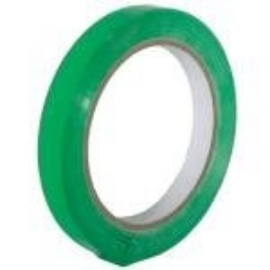Picture of PVC Tape 12mm x 66m (Bag Sealing) Green