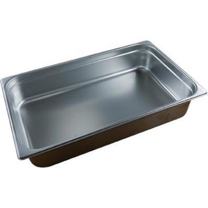 Picture of Stainless Steel Bain Marie Steam Insert Pan 1/1 size 100mm deep - 530mm x 325mm
