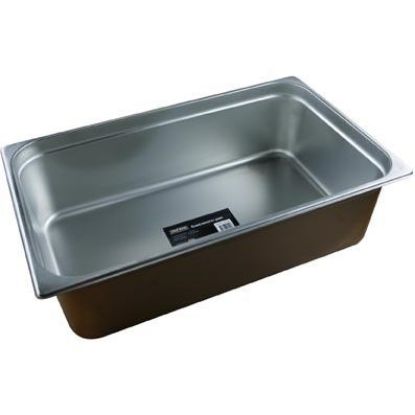 Picture of Stainless Steel Bain Marie Steam Insert Pan 1/1 size 150mm deep - 530mm x 325mm