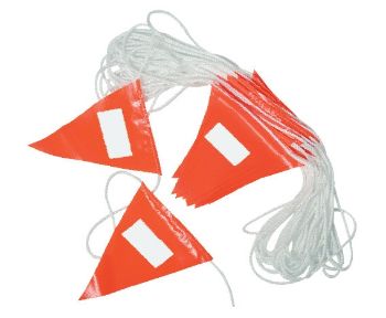 Picture of Flagging / Bunting - Triangles - Day/Night - 30m Roll