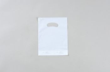Picture of **CANNOT BE USED AS TAKEAWAY / CARRY BAGS** Boutique Plastic Bags 230 x 210mm White