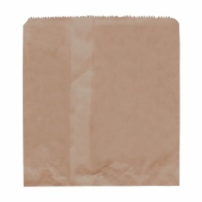 Picture of Paper Bag Brown 2 Square 200x200mm