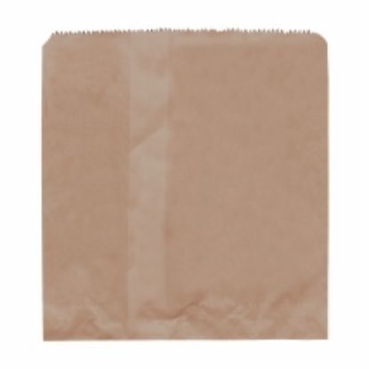 Picture of Paper Bag Brown 2 Square 200x200mm 
