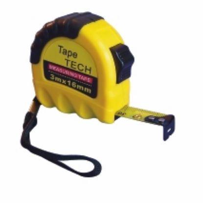 Picture of Tape Measure- 3m x 16mm    -Metric-Tape Tech