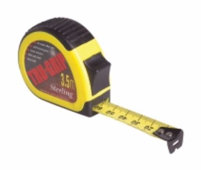 Picture of Tape Measure -3.5m x 15mm -Metric-Sterling-TruGrip