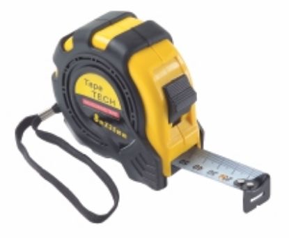 Picture of Tape Measure 8m x 25mm Metric Rubber Case 