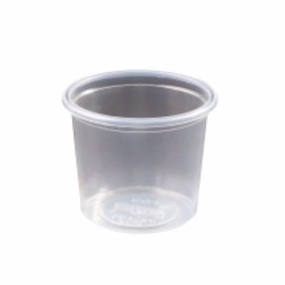 Picture of Round Clear 150ml PET Container (LIDS NOT AVAILABLE) 
