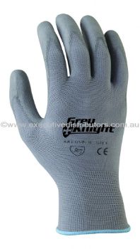 Picture of Glove - Liteflex Grey Knight Polyurethane coated palm