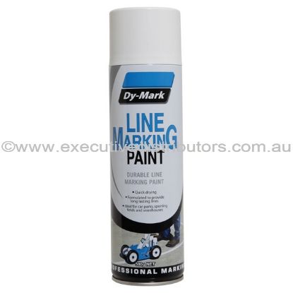 Picture of Paint Cans - Durable Line Marking Spray Paint 500g - White - Dymark
