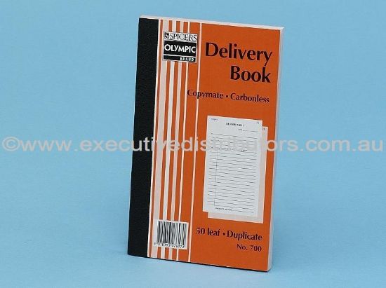Picture of Olympic No.700 Delivery Book Duplicate Carbonless 200x125mm