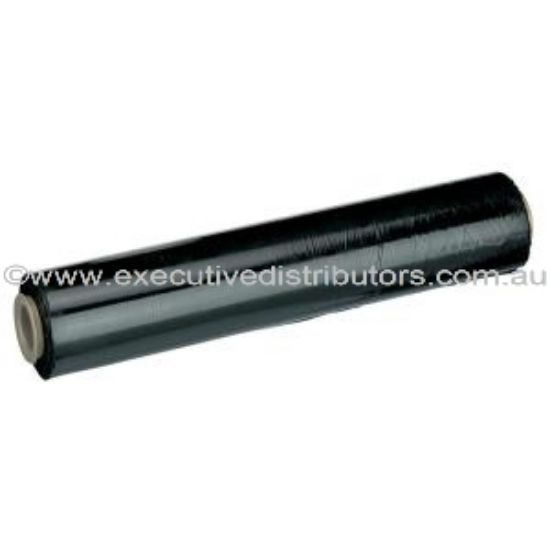 Picture of Hand Pallet Stretch Wrap 25UM 500mm x 400m Black Premium Blown - Micah