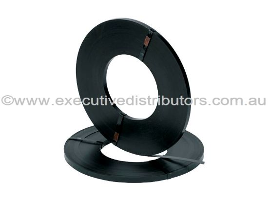 Picture of Steel Strapping Ribbon Wound Black 12mm