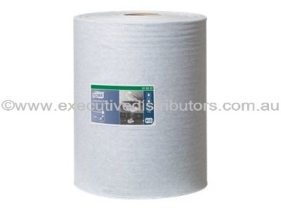 Picture of Tork Premium Multipurpose Cloth 510  Blue Combi Roll 400 Sheet at 38cm. 32cm wide x 152m 510237