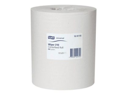 Picture of Centrefeed Roll Towel 1ply 300m White - Tork M2 System 120155