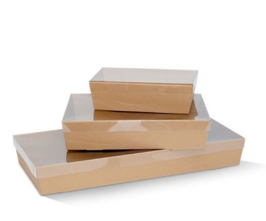 Picture of Brown Catering Tray - Large - 560mm x 255mm x 80mm (Lids sold separately)