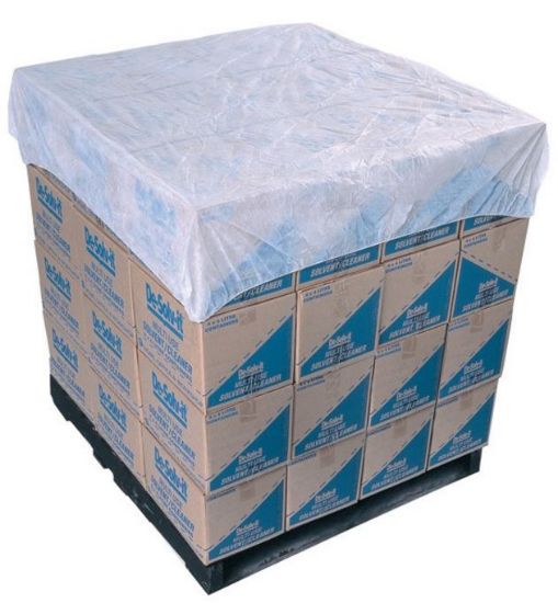 Picture of Elasticised Pallet/Crate Cover Breathable White PP 1.4x1.4m