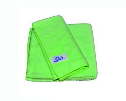 Picture of Microfibre All-Purpose Cloth 40cm x 40cm - Merrifibre Green  - 3 Pack