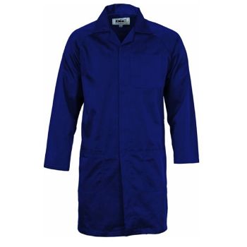 Picture of Gown Lab Coat Polyester / Cotton with pocket 200gsm - NAVY