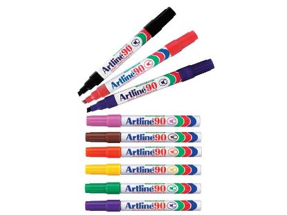 Picture of Artline 90 Permanent Marker Chisel Point Tip