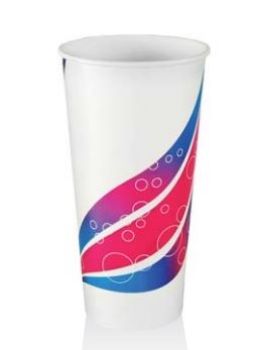 Picture of Cups Paper 22oz / 625ml Swirl Milkshake