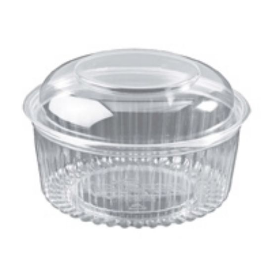 Picture of Food/Show Bowl Clear Plastic 32oz DomeLid 960mlapprx
