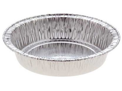 Picture of Foil Tart Container Small 76mm TO x 9.5mm H (Jam Tart) (#268 / #122)