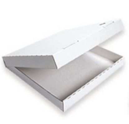 Picture of Pizza Box 11in Plain White Cardboard