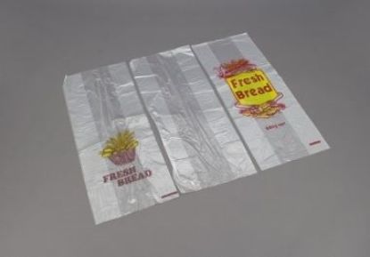 Picture of Bread Bag Printed "Fresh Bread 680gm" 455 x 180 + 100mm (Picture With Basket)