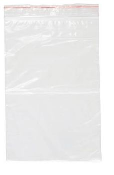 Picture of Reseal Plastic Bags 230x150mm/9x6in