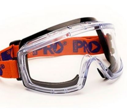 Picture of Safety Goggles - Premium - foam bound - Clear Lens