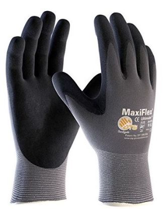 Picture of Glove -Black Micro-Foam Nitrile Coated - Maxiflex Ultimate