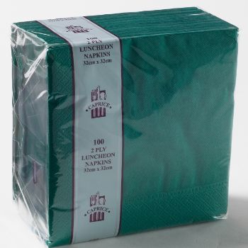 Picture of Napkin 2 Ply Luncheon Dark/Pine Green