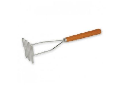 Picture of Stainless Steel Potato Masher 580mm With Timber Handle
