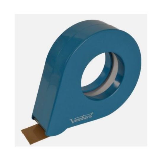 Picture of Tape Dispenser Tear Drop  Plastic 38mm wide  - Light Blue