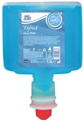 Picture of Deb Foam Soap Wash Refresh Azure Cartridge 1200ml - Suits Touch Free Dispenser