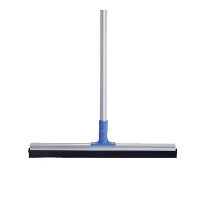 Picture of Floor Squeegee Complete with Aluminium Handle & Black Rubber 600mm Wide - Blue