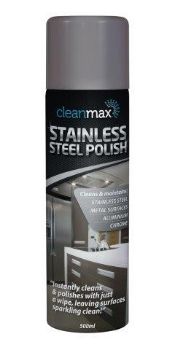 Picture of Stainless Steel Cleaner Polish- 400g Aerosol - Cleanmax