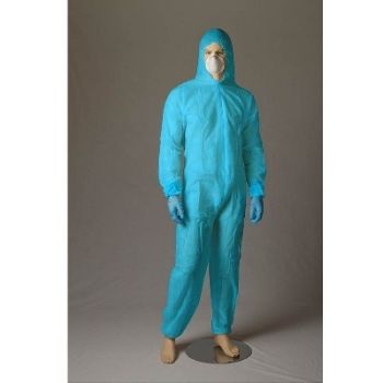 Picture of Coveralls - Triple Layer SMS -Breathable- type 5 & 6 -Blue