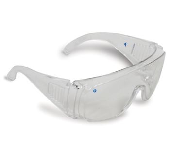 Safety Glasses - OVER SPECTACLES - Visitors Clear Lens | Wholesale Safety Supplies Brisbane Queensland